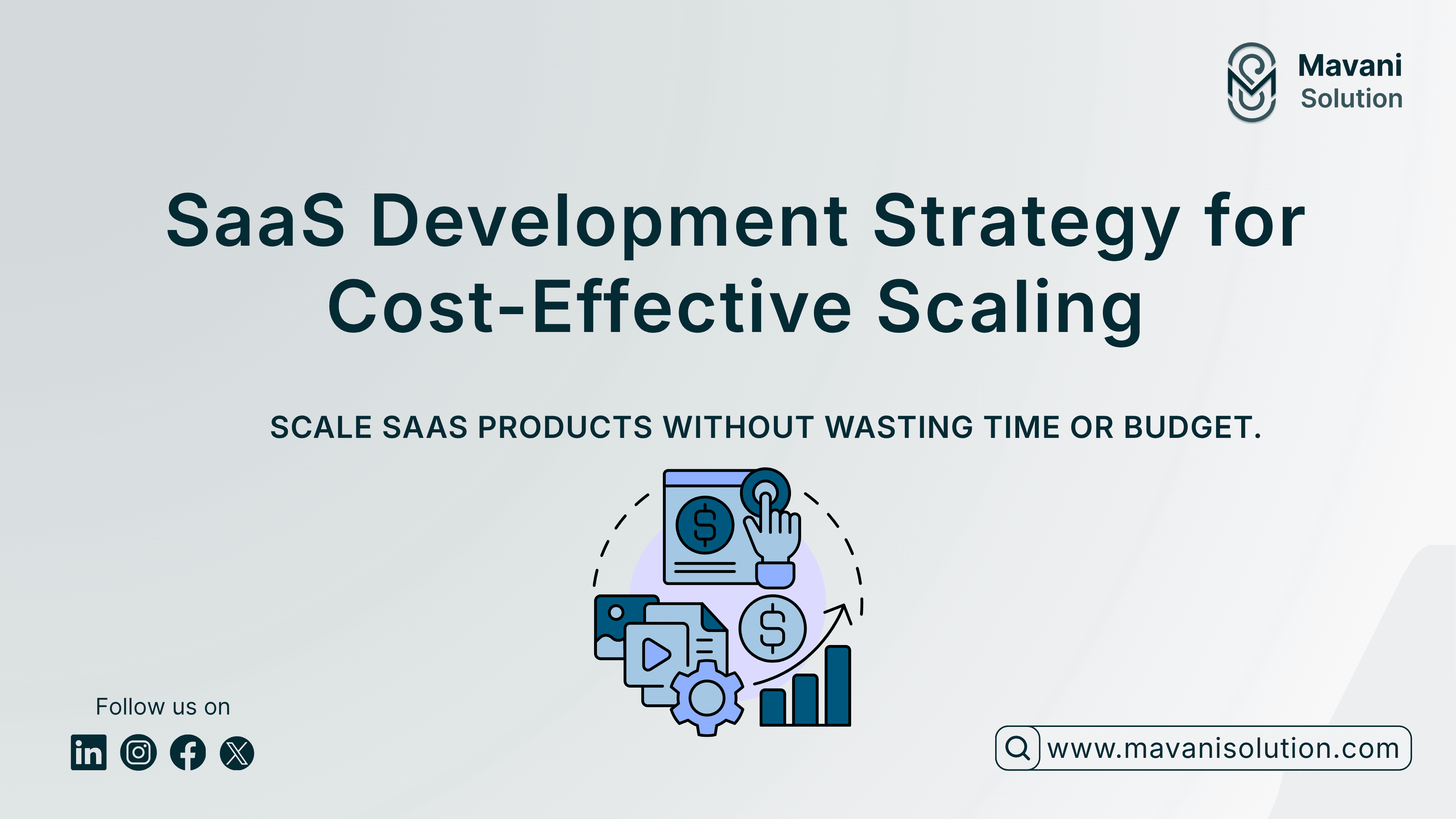 Complete SaaS Growth Roadmap for Startup Founders| Mavani Solution — cover image