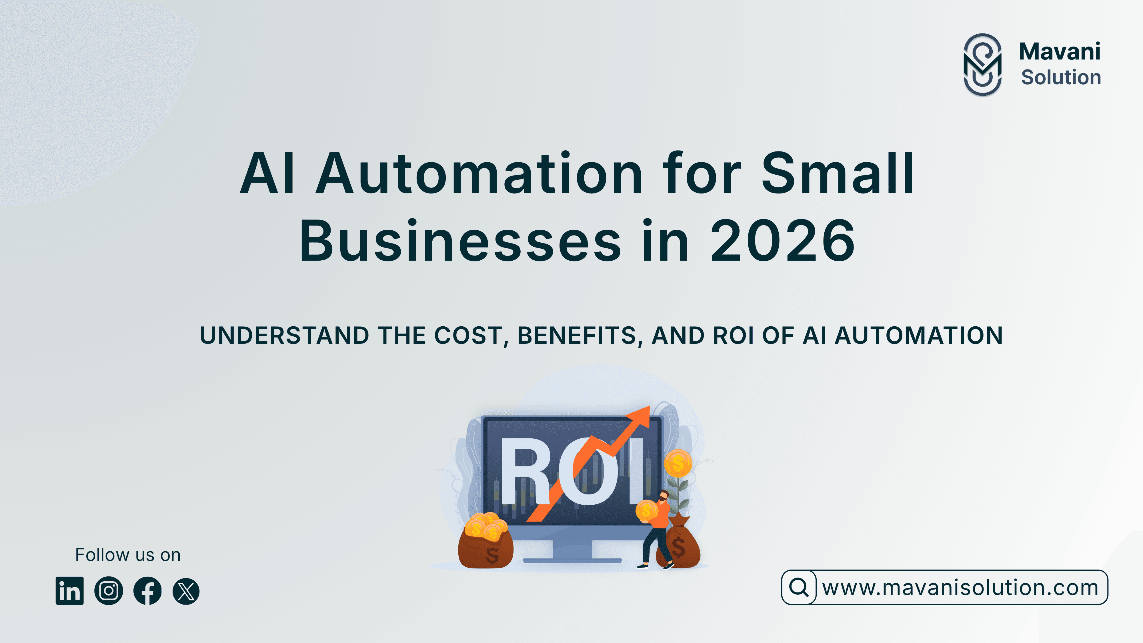 AI Automation for Small Businesses in 2026: Cost, Benefits & ROI Guide — cover image
