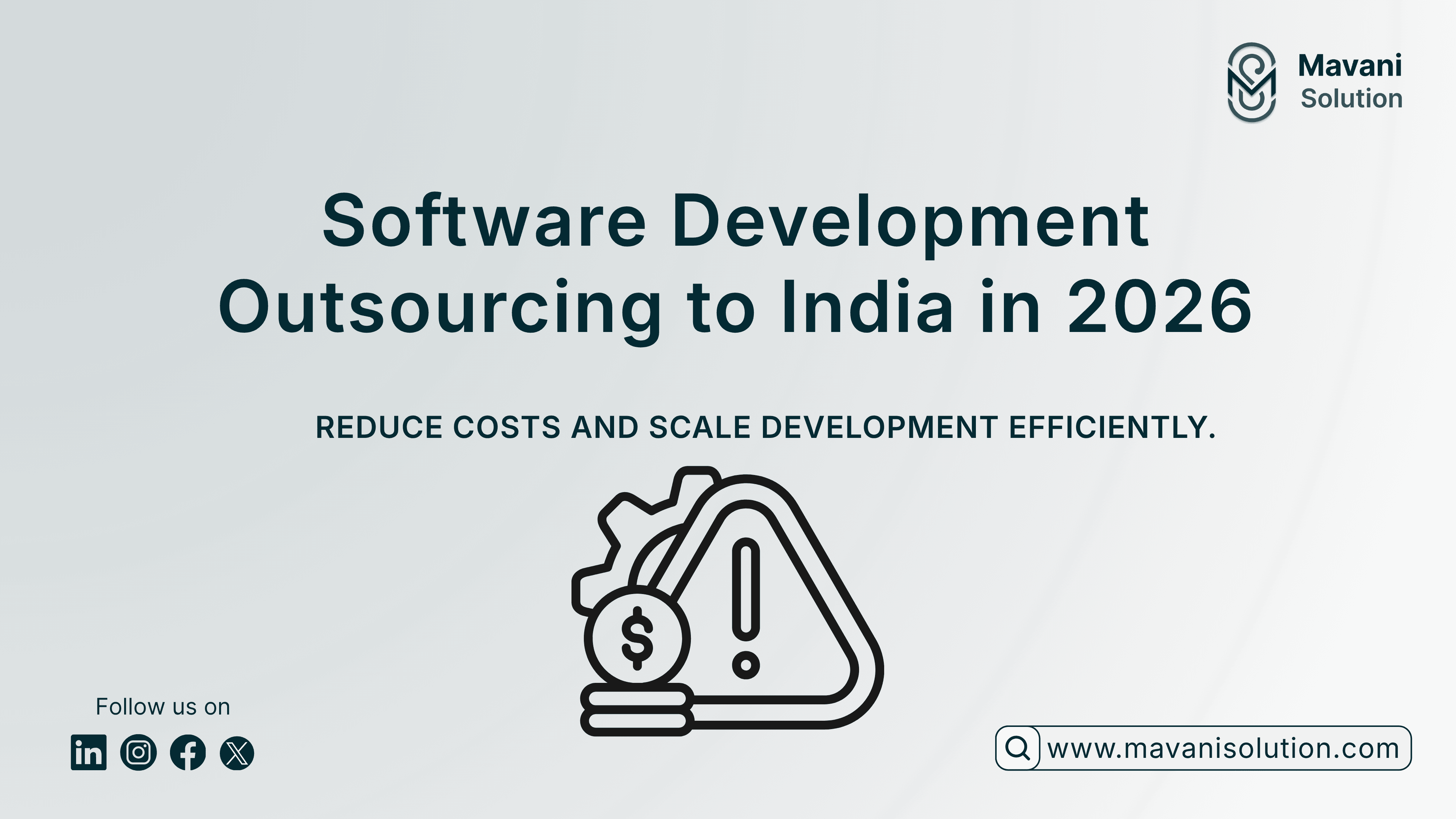 Software Development Outsourcing to India in 2026: Cost, Benefits & Risks Explained — cover image