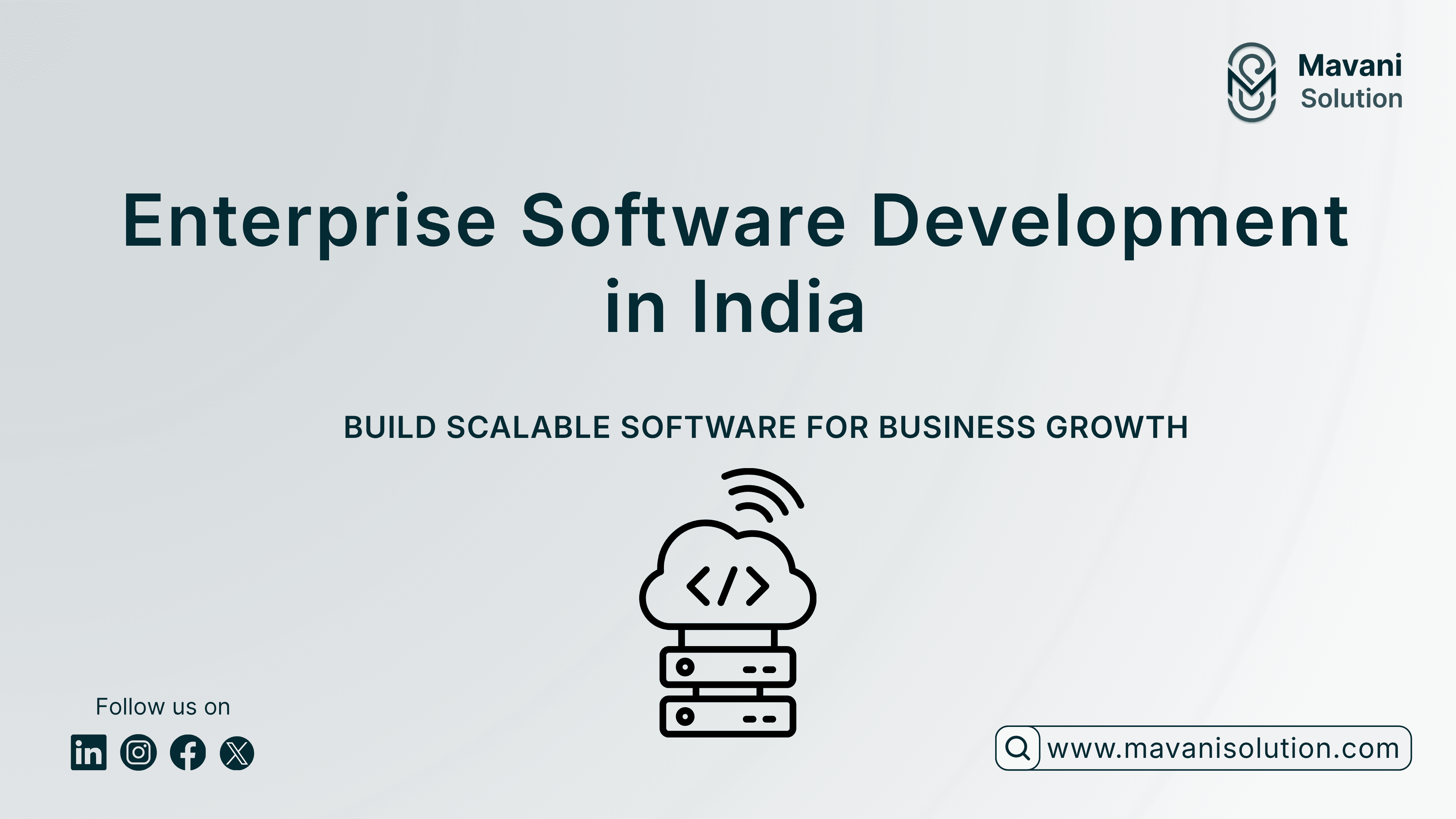 Enterprise Software Development in India: Cost, Benefits & Complete Guide for 2026 — cover image