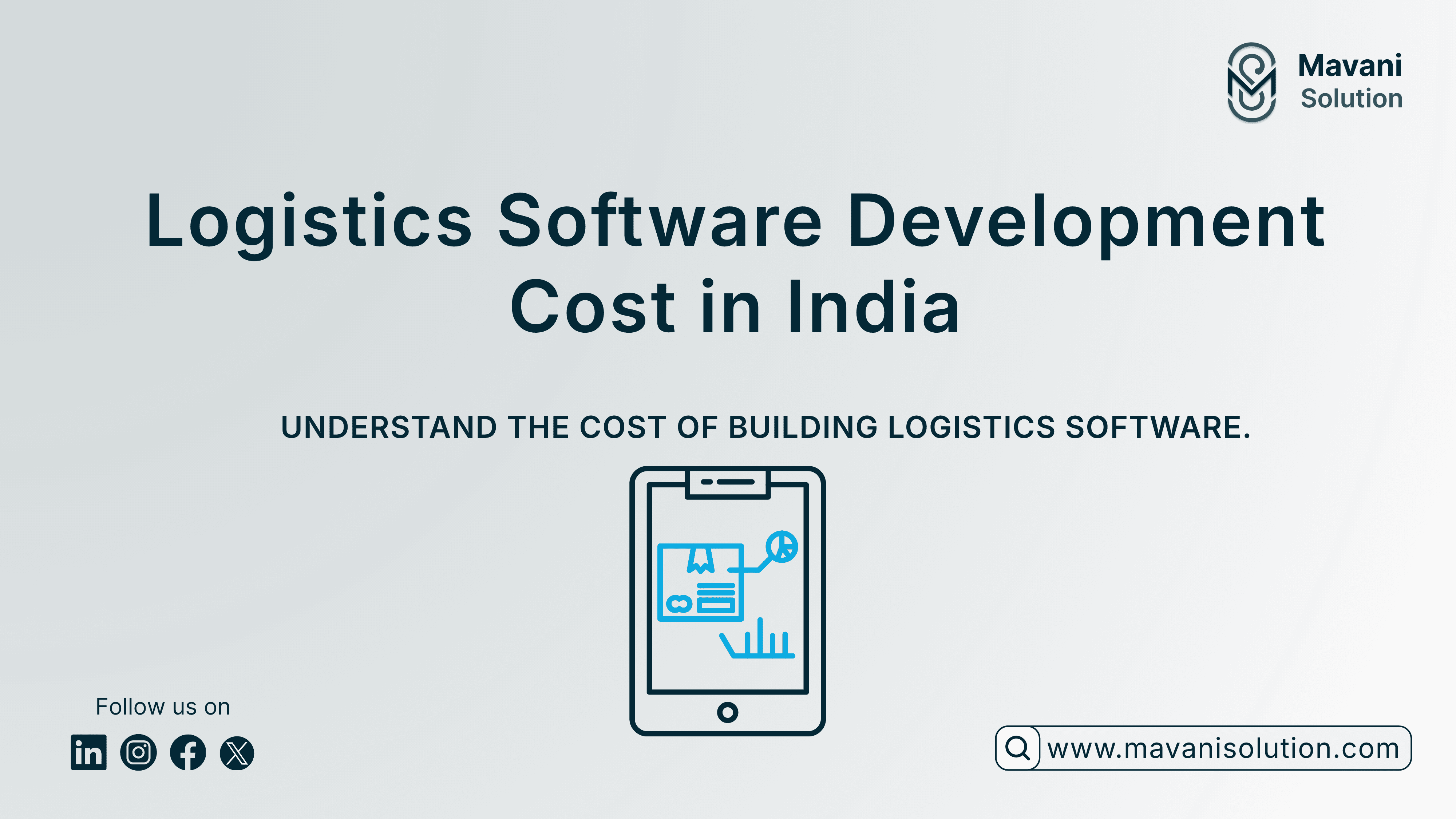 How Much Does Logistics Software Development Cost in India? — cover image