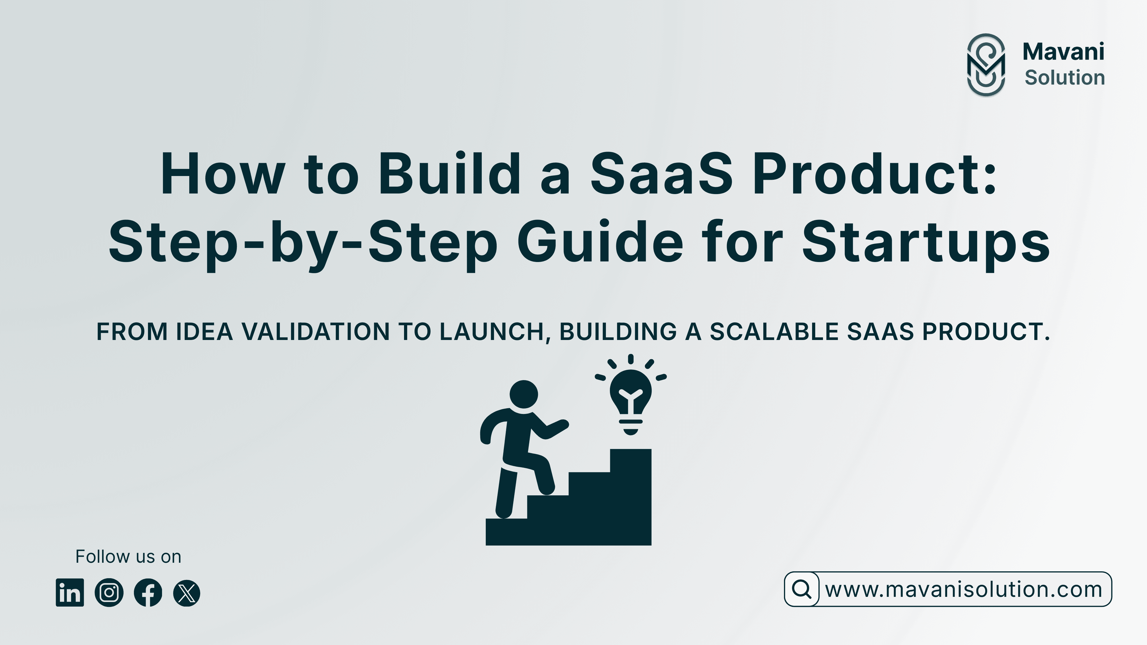 How to Build a SaaS Product: Step-by-Step Guide for Startups — cover image