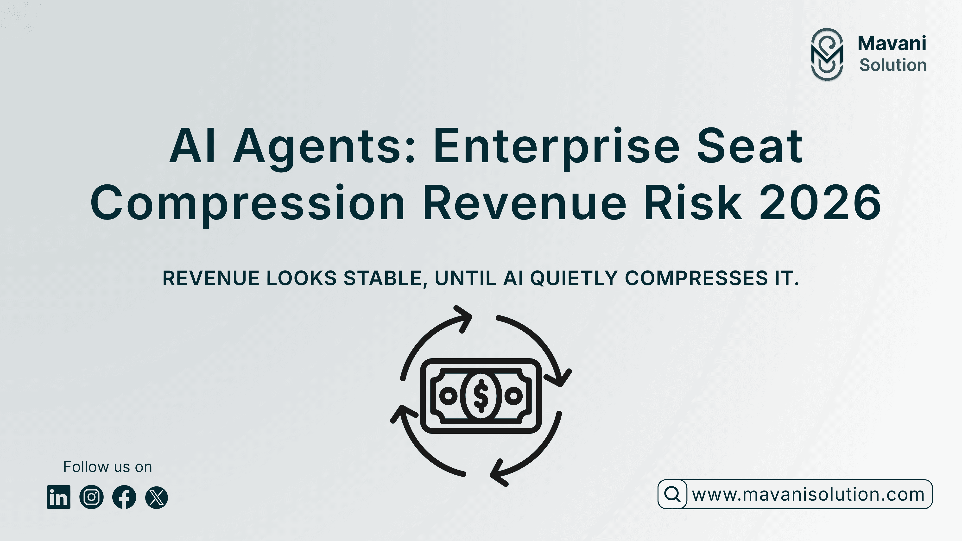 AI Agents Enterprise Seat Compression Revenue Risk 2026 — cover image